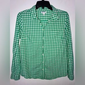 Checkered Button-Down